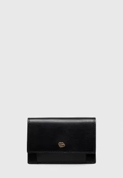By Malene Birger portofel de piele femei, culoarea negru imagine