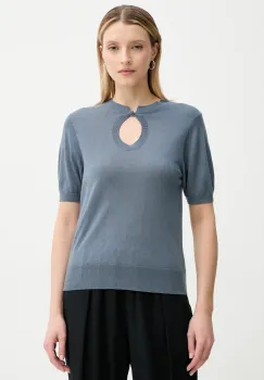 By Malene Birger pulover din amestec de lana TALA femei, culoarea gri, light, 103209 imagine