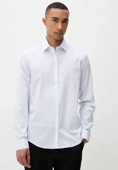 Calvin Klein camasa barbateasca cu bumbac imagine