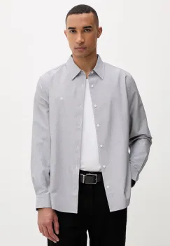 Calvin Klein camasa barbateasca cu bumbac imagine