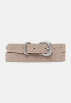 Calvin Klein curea de dama din piele intoarsa imagine