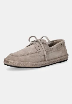 Calvin Klein espadrile pentru barbati din piele intoarsa ESPADRILLE HYBRID BOAT SU imagine