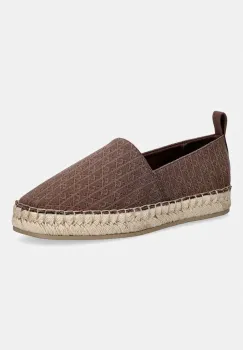 Calvin Klein espadrile pentru femei OBLIQUE ESPADRILLE AOP imagine