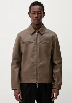 Calvin Klein geaca de piele imagine