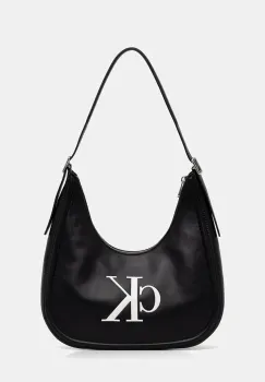 Calvin Klein geanta baguette damska cu imitatie de piele imagine