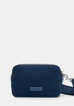 Calvin Klein geanta crossbody pentru femei, din bumbac imagine