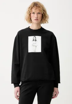 Calvin Klein hanorac pentru femei din bumbac imagine
