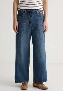 Calvin Klein Jeans blugi wide leg pentru femei imagine