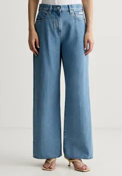 Calvin Klein Jeans blugi wide leg pentru femei imagine