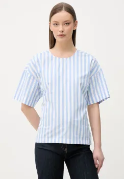 Calvin Klein Jeans bluza tip camasa damska din bumbac imagine
