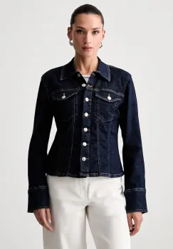Calvin Klein Jeans camasa de dama din denim imagine