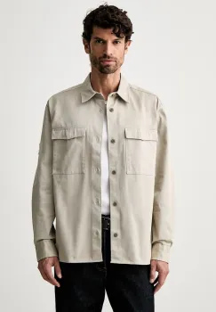 Calvin Klein Jeans camasa pentru barbati din bumbac imagine
