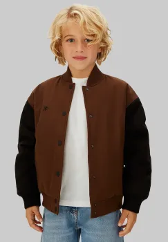 Calvin Klein Jeans geaca bomber pentru copii imagine