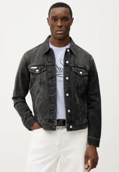 Calvin Klein Jeans geaca de blugi din bumbac imagine