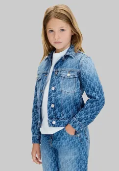 Calvin Klein Jeans geaca de blugi pentru copii imagine