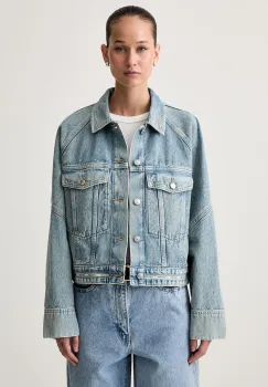 Calvin Klein Jeans geaca de blugi pentru femei din denim imagine