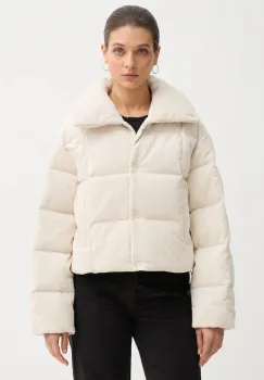 Calvin Klein Jeans geaca de puf din catifea imagine