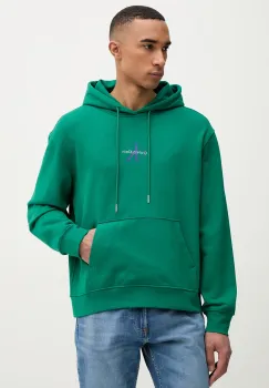 Calvin Klein Jeans hanorac cu gluga barbatesc de bumbac imagine