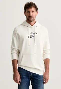 Calvin Klein Jeans hanorac cu gluga pentru barbati, din bumbac imagine