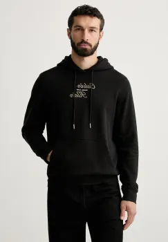Calvin Klein Jeans hanorac cu gluga pentru barbati, din bumbac imagine