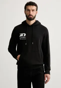 Calvin Klein Jeans hanorac cu gluga pentru barbati, din bumbac imagine