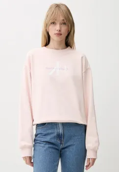 Calvin Klein Jeans hanorac de femei cu bumbac imagine