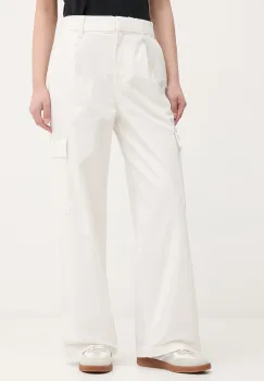 Calvin Klein Jeans pantaloni de dama cu bumbac imagine
