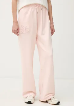 Calvin Klein Jeans pantaloni de trening pentru femei din bumbac imagine