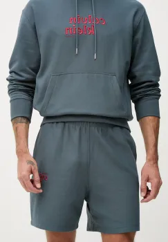 Calvin Klein Jeans pantaloni scurti de trening pentru barbati, cu bumbac imagine