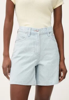 Calvin Klein Jeans pantaloni scurti pentru femei, din denim imagine