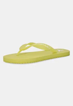 Calvin Klein Jeans papuci BEACH SANDAL TRANSPARENT TPU imagine