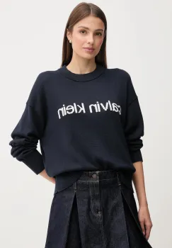 Calvin Klein Jeans pulover de bumbac imagine