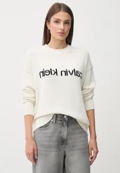 Calvin Klein Jeans pulover de bumbac imagine