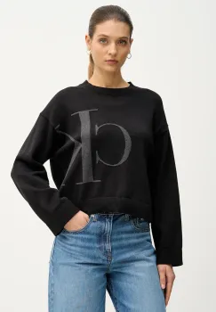 Calvin Klein Jeans pulover de bumbac imagine