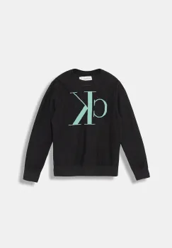 Calvin Klein Jeans pulover de bumbac pentru copii imagine