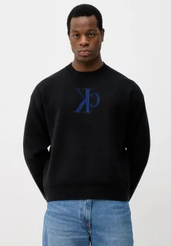 Calvin Klein Jeans pulover din amestec de casmir imagine