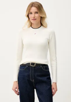 Calvin Klein Jeans pulover pentru femei, din bumbac imagine
