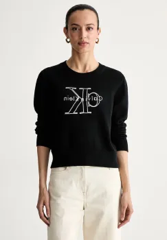 Calvin Klein Jeans pulover pentru femei din bumbac imagine