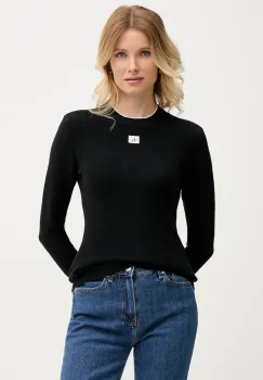 Calvin Klein Jeans pulover pentru femei, din bumbac imagine