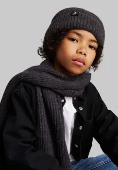 Calvin Klein Jeans sapca si esarfa pentru copii imagine