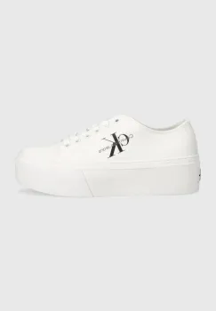 Calvin Klein Jeans tenisi FLATFORM+ CUPSOLE LOW TXT imagine
