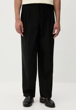 Calvin Klein pantaloni barbati cu lana imagine