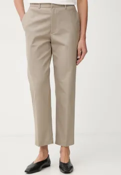 Calvin Klein pantaloni chinos pentru femei din bumbac cu elastan imagine