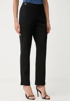 Calvin Klein pantaloni pentru femei, cu vascoza imagine