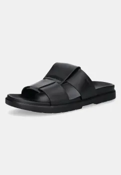 Calvin Klein papuci LUG SANDAL DOUBLE T LTH imagine