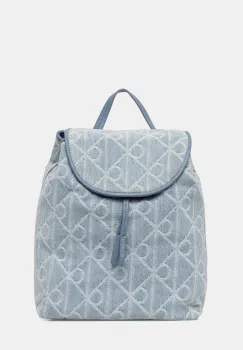 Calvin Klein rucsac de oras pentru femei, din denim imagine