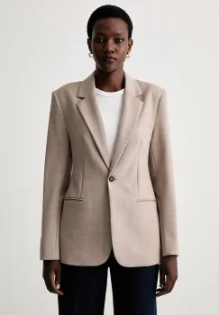 Calvin Klein sacou cu un singur rand de nasturi pentru femei imagine