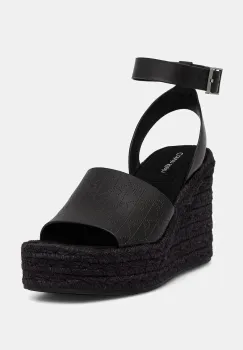 Calvin Klein sandale WEDGE ESPAD 70 AOP LTH imagine