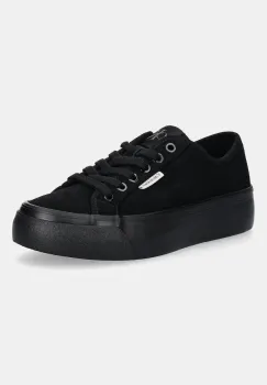 Calvin Klein tenisi din piele intoarsa VULC FLATF LACE UP SUE/WL CK imagine
