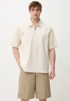 Calvin Klein tricou polo culoarea bej, uni, DK0A4Z7TF901 imagine